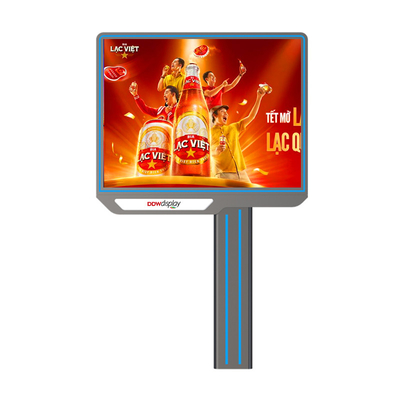 Custom p6 8000nits IP65 waterproof iklan tampilan luar led billboard sistem 4G dengan HDMI