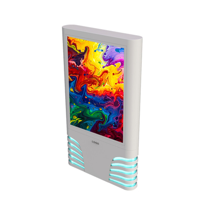 Bagian aluminium p4 p5 p6 p8 p10 8000nits Mudah instalasi tahan air luar LED signage digital