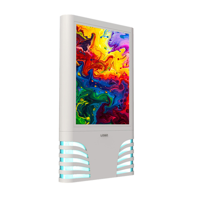 Bagian aluminium p4 p5 p6 p8 p10 8000nits Mudah instalasi tahan air luar LED signage digital
