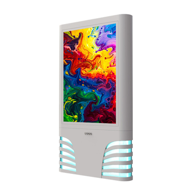 Bagian aluminium p4 p5 p6 p8 p10 8000nits Mudah instalasi tahan air luar LED signage digital