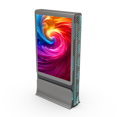 Mudah instalasi disesuaikan p4,p5,p6,p8,p10 IP65 mupi digital led signage display digital