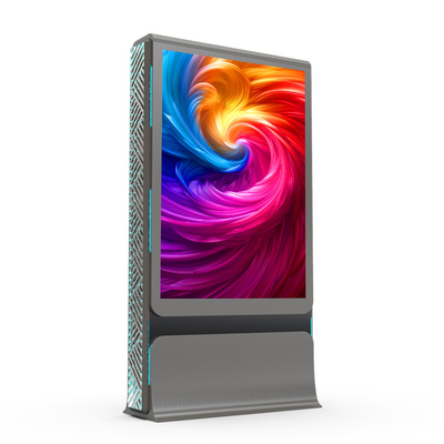 Mudah instalasi disesuaikan p4,p5,p6,p8,p10 IP65 mupi digital led signage display digital