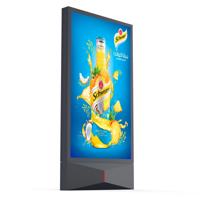 Desain high end 8000nits IP65 P4 P5 P6 P8 P10 LED signage display digital indoor mupi digital