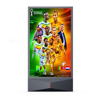 Mudah instalasi 10000nits P4 P5 P6 P8 P10 IP65 tahan air indoor outdoor led digital signage display digital led signage