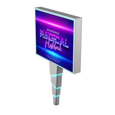 Desain custom high-end 8000nits baja p6 tahan air IP65 papan reklame LED tampilan luar led papan reklame