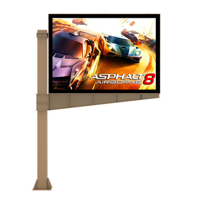 P6 8000nits baja IP65 tahan air digital elektronik iklan luar led billboard