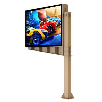 Custom Desain high end p6 8000nits IP65 tahan air led layar billboard iklan luar ruangan