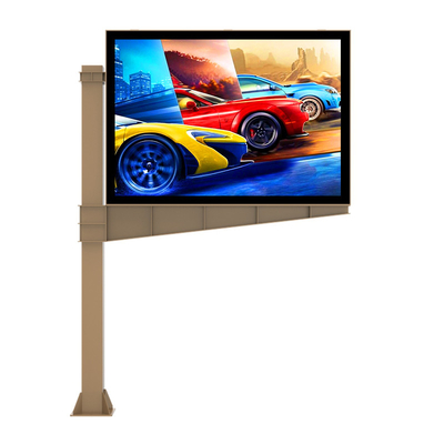 Custom Desain high end p6 8000nits IP65 tahan air led layar billboard iklan luar ruangan