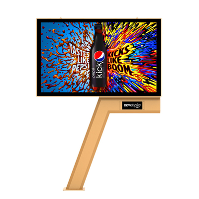 Mudah instalasi IP65 tahan air P6 8000nits baja led billboard harga led billboard display