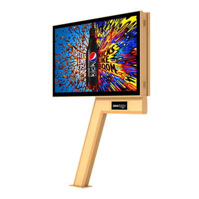 Mudah instalasi IP65 tahan air P6 8000nits baja led billboard harga led billboard display