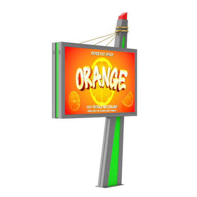 Disesuaikan tinggi 80000nits IP65 tahan air P6 layar digital luar led billboard led video wall