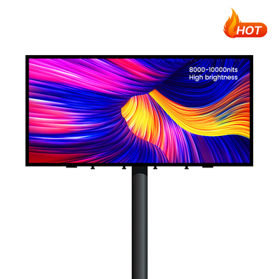 IP68 Waterproof High-Brightness LED Screen 960x960mm P5 P6.67 P8 P10, 8000-10000nits untuk Iklan Luar Ruang