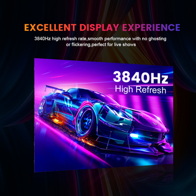 Stage Rental LED Display dengan Dimensi Panel 500*500 dan Material Lemari Aluminium Die-casting