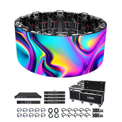 Tampilan LED sewa panggung dengan panel aluminium die-casting untuk daya tahan dan desain ringan