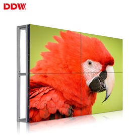 Dinding Video LCD Seamless Bezel Ultra Sempit, Layar LCD Dinding Video 55 Inch