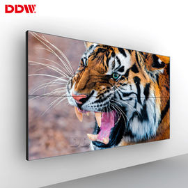 Advertising LCD Video Wall Display Digital 500 Nits Brightness With Low Noise Fans