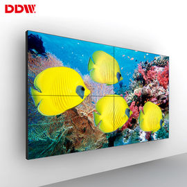 Wall Mounted Thin Bezel Video Wall , Anti Glare 500 Nits Multi Screen Display Wall