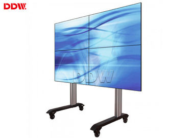 DDW Floor Standing 55 Inch Video Wall / Moveable Frameless Video Wall