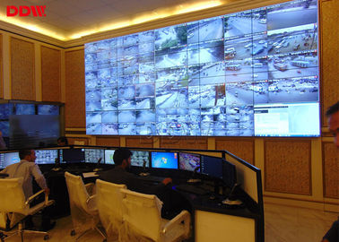 Dinding Video CCTV Multi Display Untuk Pusat Pemantauan Keamanan 1920 * 1080P