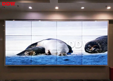 Supermarket Komersial Video Wall 46 Inch 1.7mm Ultra Sempit 700nits Bezel