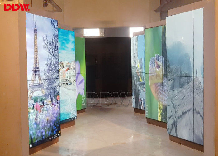 Umur Penggunaan Panjang Video Wall Komersial Untuk Pusat Pemantauan Keamanan 50000 Jam